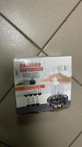 УЦЕНКА! Ополаскиватель для стаканов чашек кружек бокалов ринзер цвет черный (Плохая упаковка 3279) — фото 2