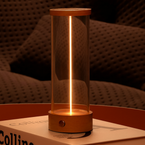 Магнитный LED-светильник для стола, питание от USB, 19х7 см, Белый / Настольная лампа ночник / LED лампа аккумуляторная — фото 2