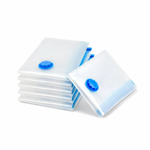 Вакуумный пакет Vacuum Bag для хранения одежды 80×100 см Прозрачные — фото 2