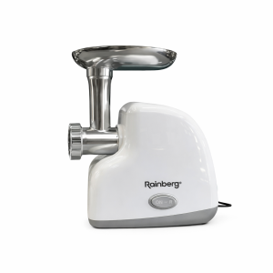 Домашняя электрическая мясорубка Rainberg RB-2319 3000 Вт с реверсом белая — фото 2