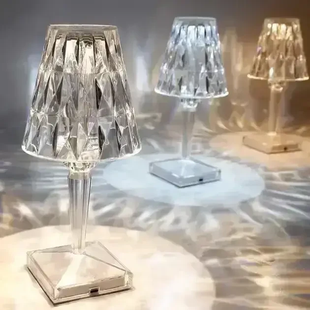 7097200538_utsenka-dekorativnyj-led УЦЕНКА! Декоративный LED светильник ночник Diamond light Бриллиант (Плохая упаковка 3468) - Зображення 1