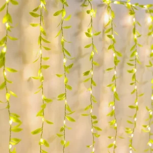 Гирлянда 200 Led зеленая ива теплый белый SF-56 — фото 2