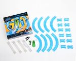 Светящиеся трубопроводные гонки CHARIOTS SPEED PIPES трубопроводный автотрек гоночный трек (37 деталей) — фото 4