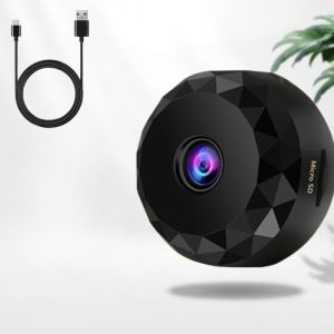 Мини-камера видеонаблюдения с Wi Fi / Портативная камера с микрофоном / Беспроводная мини-камера с магнитным креплением