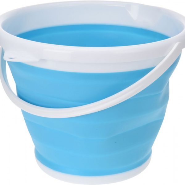 Складное ведро Silicon Bucket 10л., Туристическое ведро, Силиконовое ведро