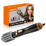 Многофункциональный фен-браш HALEY / Стайлер для волос HY-4003 6в1 с керамическим покрытием — фото 7