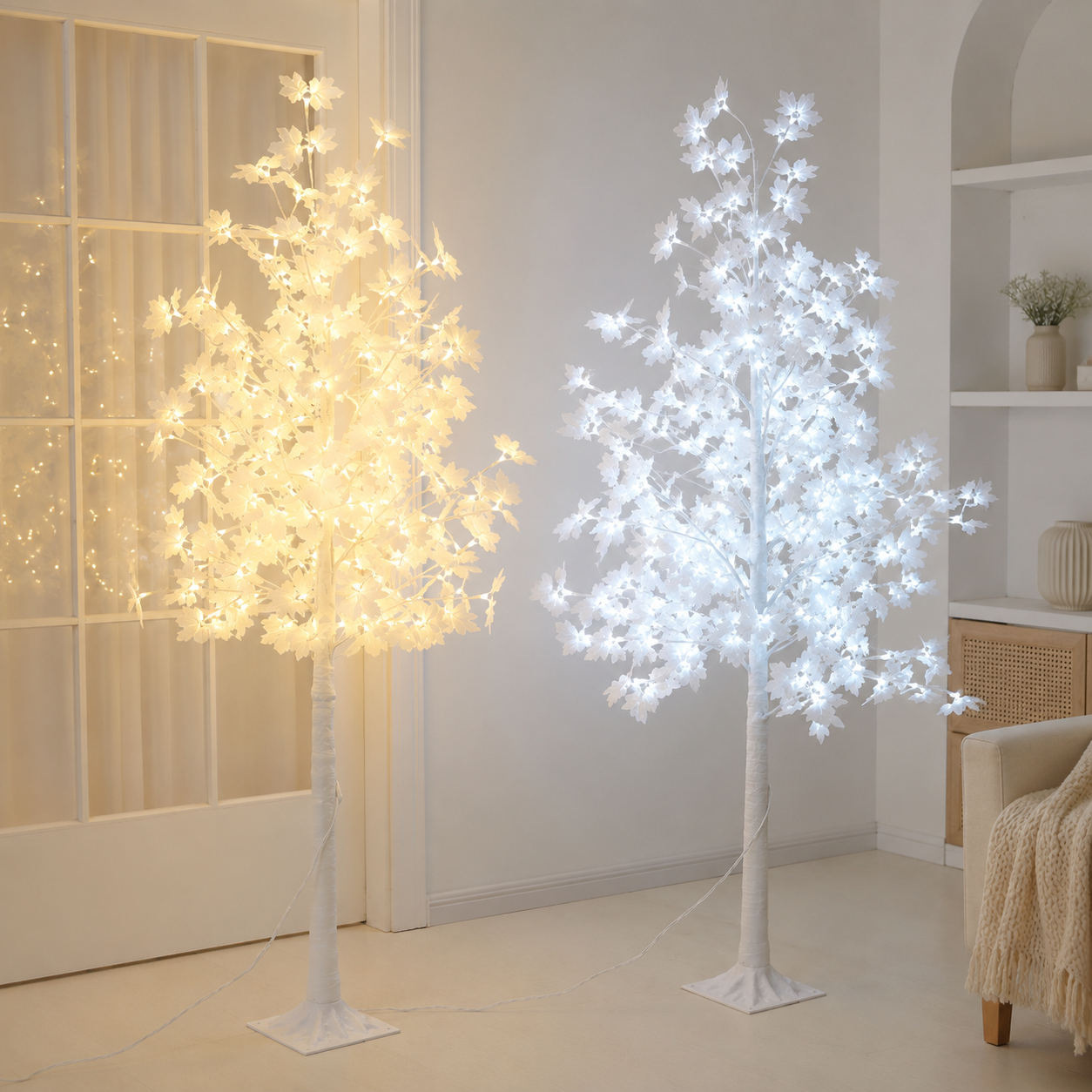 Декоративное дерево-светильник 1.8 м, 120 LED / Светильник-дерево с цветами / Декоративное светодиодное дерево Декоративное дерево-светильник 1.8 м, 120 LED / Светильник-дерево с цветами / Декоративное светодиодное дерево
