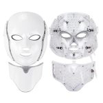 Светодиодная LED маска для лица и шеи 7в1 / Профессиональная LED-маска для светотерапии лица и шеи 7 цветов — фото 9