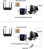 Мини-ИБП Andowl Q-UP900X1 – бесперебойник 10000 mAh для Wi-Fi роутера, модема, IP-камер и LED-освещения — фото 4