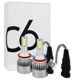 Комплект LED ламп C6 HeadLight H11 / Светодиодные автомобильные LED лампы C6 H11 — фото 2