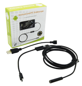 Камера Эндоскоп Android and PC Endoscope, гибкая USB-камера (100P) 5 м — фото 2