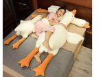 Мягкая плюшевая игрушка подушка обнимашка Гусь, Гусь-обнимусь 150 см — фото 5