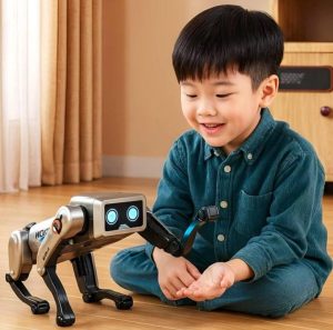 Робот-собака AI Robot на радиоуправлении / Умный аккумуляторный робот-собака — фото 2