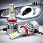 Комплект LED ламп C6 HeadLight H11 / Светодиодные автомобильные LED лампы C6 H11 — фото 5
