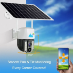 360 Камера v380 pro 4 mp 4 DG SIM karta – SM-360, бело-черная — фото 3
