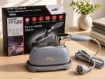 Ручной паровой утюг 2000 Вт Zepline / Отпариватель с LED экраном ZP-00354 Серый
