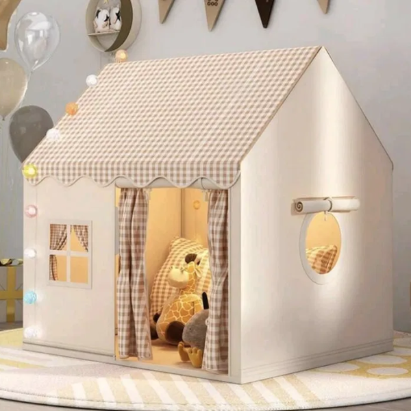 Детская игровая палатка-домик Home Коричневый