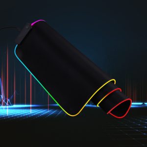 Игровая поверхность с подсветкой, коврик для мышки с подсветкой Fantech MPR800s RGB Black 70×30см — фото 2