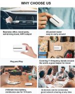 Портативный 4G LTE роутер / Роутер с аккумулятором 150 Мбит/с / Мобильный WiFi роутер со слотом для SIM-карты — фото 8