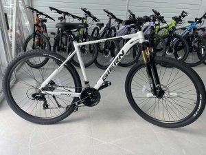 Горный велосипед 29″ с алюминиевой рамой 21″ и гидравлическими тормозами Shimano Белый — фото 2
