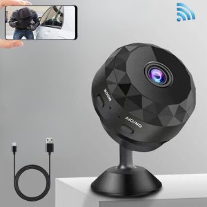 Мини-камера видеонаблюдения с Wi Fi / Портативная камера с микрофоном / Беспроводная мини-камера с магнитным креплением — фото 2