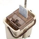 Швабра с ведром и самоотжимом 4л Триумф, Spin Mop Scratch Cleaning 360, швабра лентяйка — фото 3
