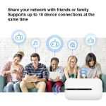 Портативный 4G LTE роутер / Роутер с аккумулятором 150 Мбит/с / Мобильный WiFi роутер со слотом для SIM-карты — фото 7