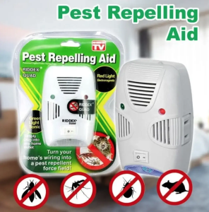 Ультразвуковой отпугиватель мышей насекомых Pest Repelling Aid Riddex, Электромагнитный отпугиватель грызунов — фото 2