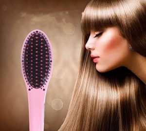Электрическая расческа-выпрямитель Fast Hair Straightener HQT-906 — фото 2