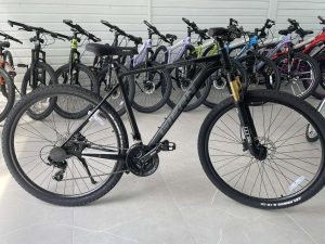 Горный велосипед 29″ с алюминиевой рамой 21″ и гидравлическими тормозами Shimano Черный — фото 2