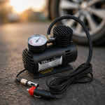Автомобильный компрессор Air Pump Ji030 12V / Компрессор для шин / Насос электрический от прикуривателя — фото 4