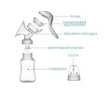 Молокоотсос Breast Pump Model 5 / Насос для сцеживания грудного молока ручного типа — фото 3