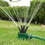 Умная система полива Multifunctional Water Sprinkler распылитель дождеватель для полива газона на 360 градусов — фото 2