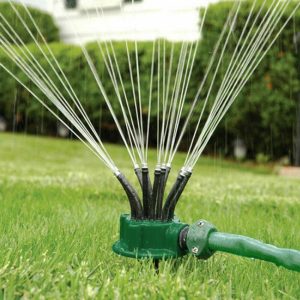 Умная система полива Multifunctional Water Sprinkler распылитель дождеватель для полива газона на 360 градусов — фото 2