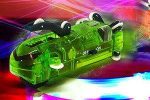 Светящиеся трубопроводные гонки CHARIOTS SPEED PIPES трубопроводный автотрек гоночный трек (37 деталей) — фото 3