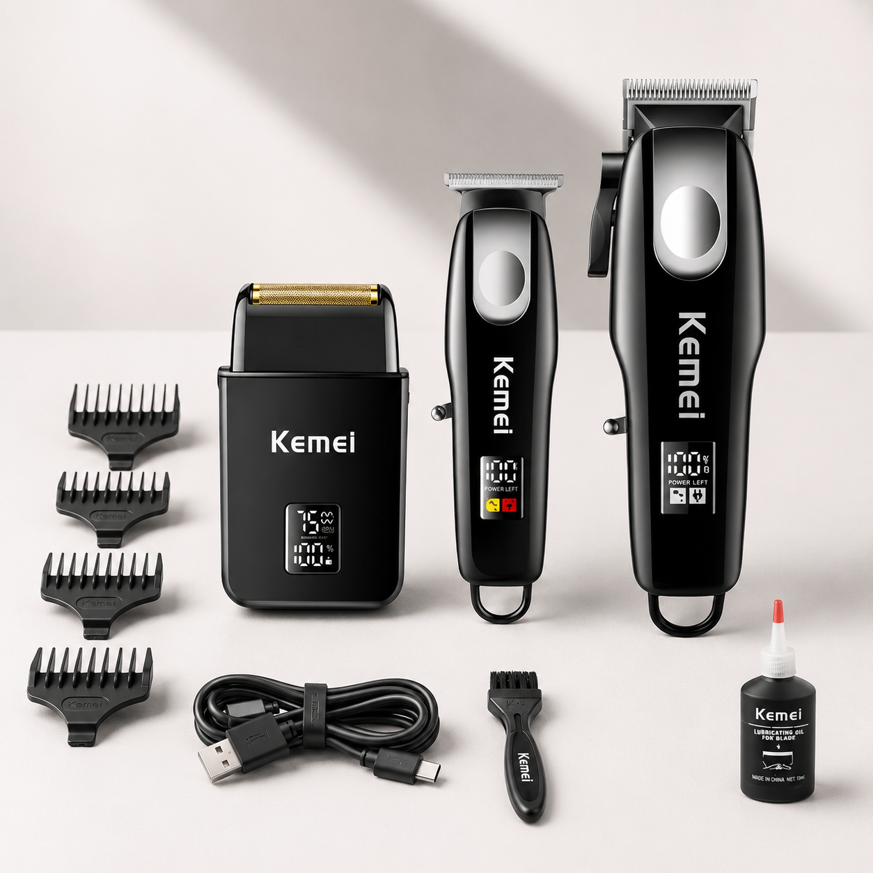 Профессиональный набор для стрижки волос Kemei KM-8531 Профессиональный набор для стрижки волос Kemei KM-8531