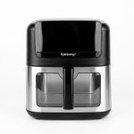 Аэрогриль Rainberg RB 2342 4800W аэрофритюрница безмасляная для приготовления без масла с 2 Тенами 12,5 л и сенсорным управлением — фото 8