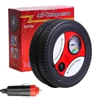 Компрессор автомобильный в форме колеса 12V, 260 PSI / Автокомпрессор для быстрой подкачки колес — фото 7