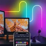 Умная неоновая лента от USB, 10 м, пульт + Bluetooth, Rgb / RGB лента / Гибкий неон / Лента светодиодная — фото 9