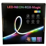 Умная неоновая лента от USB, 10 м, пульт + Bluetooth, Rgb / RGB лента / Гибкий неон / Лента светодиодная — фото 6