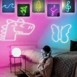 Умная неоновая лента от USB, 10 м, пульт + Bluetooth, Rgb / RGB лента / Гибкий неон / Лента светодиодная — фото 3