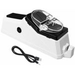 Электрическая точилка для ножей Electric Knife Sharpener от USB, Белый / Профессиональная электроточилка / Ножеточка — фото 2