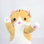 Мягкая игрушка Кот Батон 90 см, DOLL 1498-50, Коричневый / Плюшевая игрушка обнимашка / Детская игрушка длинный кот — фото 3