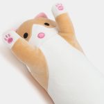 Мягкая игрушка Кот Батон 90 см, DOLL 1498-50, Коричневый / Плюшевая игрушка обнимашка / Детская игрушка длинный кот — фото 5
