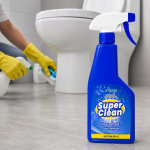 Универсальное моющее средство для плитки и кафеля 237 мл, Jaysuing Super Clean, Синий / Спрей очиститель швов, полов, ванной — фото 3