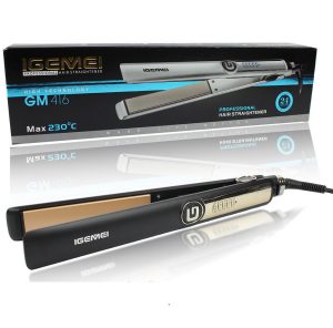 Щипцы утюжок для волос GEMEI GM-416 Черный — фото 2