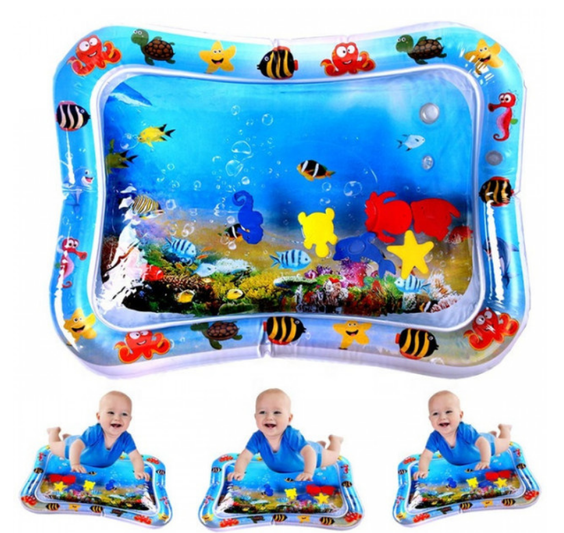 Надувной игровой развивающий детский коврик AIR PRO / коврик водный / напольный коврик для малышей 66*50 см Надувной игровой развивающий детский коврик AIR PRO / коврик водный / напольный коврик для малышей 66*50 см