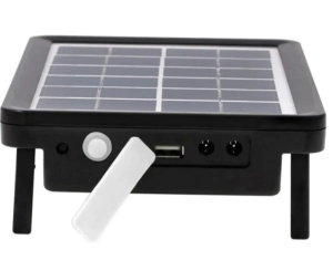 Портативная солнечная система EP-05 3в1 6v3w, Led лампы х2, powerbank — фото 2