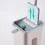 Швабра с ведром и самоотжимом 4л Триумф, Spin Mop Scratch Cleaning 360, швабра лентяйка — фото 5