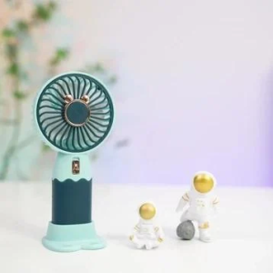Портативный вентилятор ZB088A Mini Fan / Ручной вентилятор с аккумулятором / Настольный портативный вентилятор — фото 2